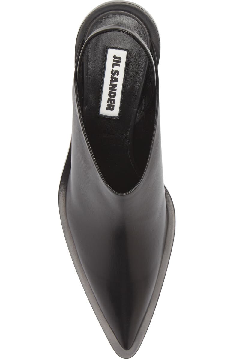 Jil Sander Pointed Toe Slingback Pump, Alternate, color,