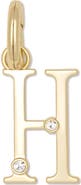 Ramy Brook H Cubic Zirconia Charm