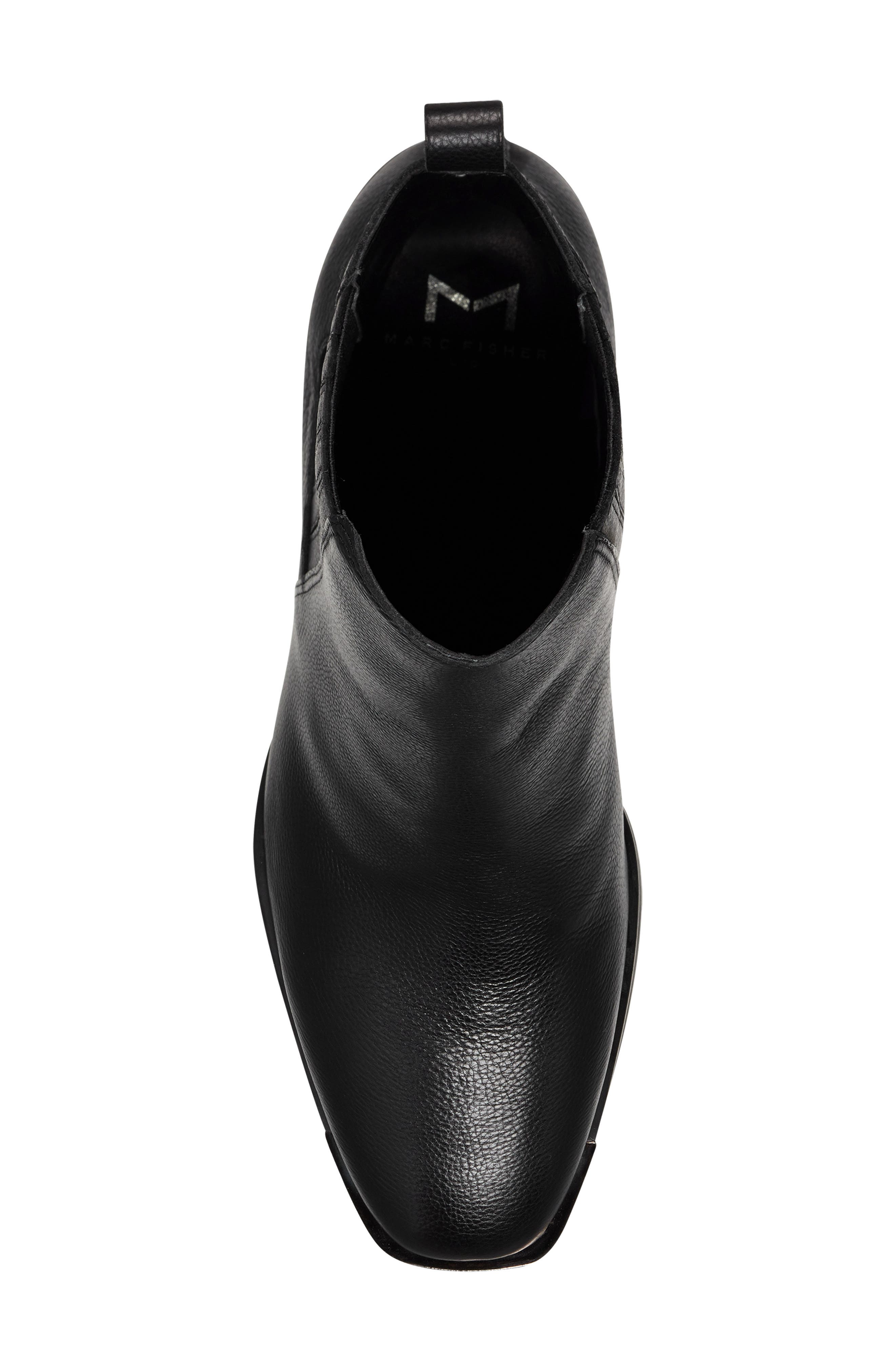 Marc Fisher LTD Taline Croc-Embossed Square Toe Boot, Alternate, color, 