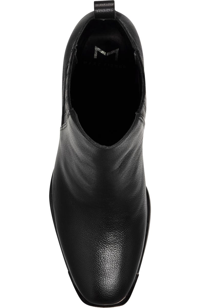 Marc Fisher LTD Taline Croc-Embossed Square Toe Boot, Alternate, color,