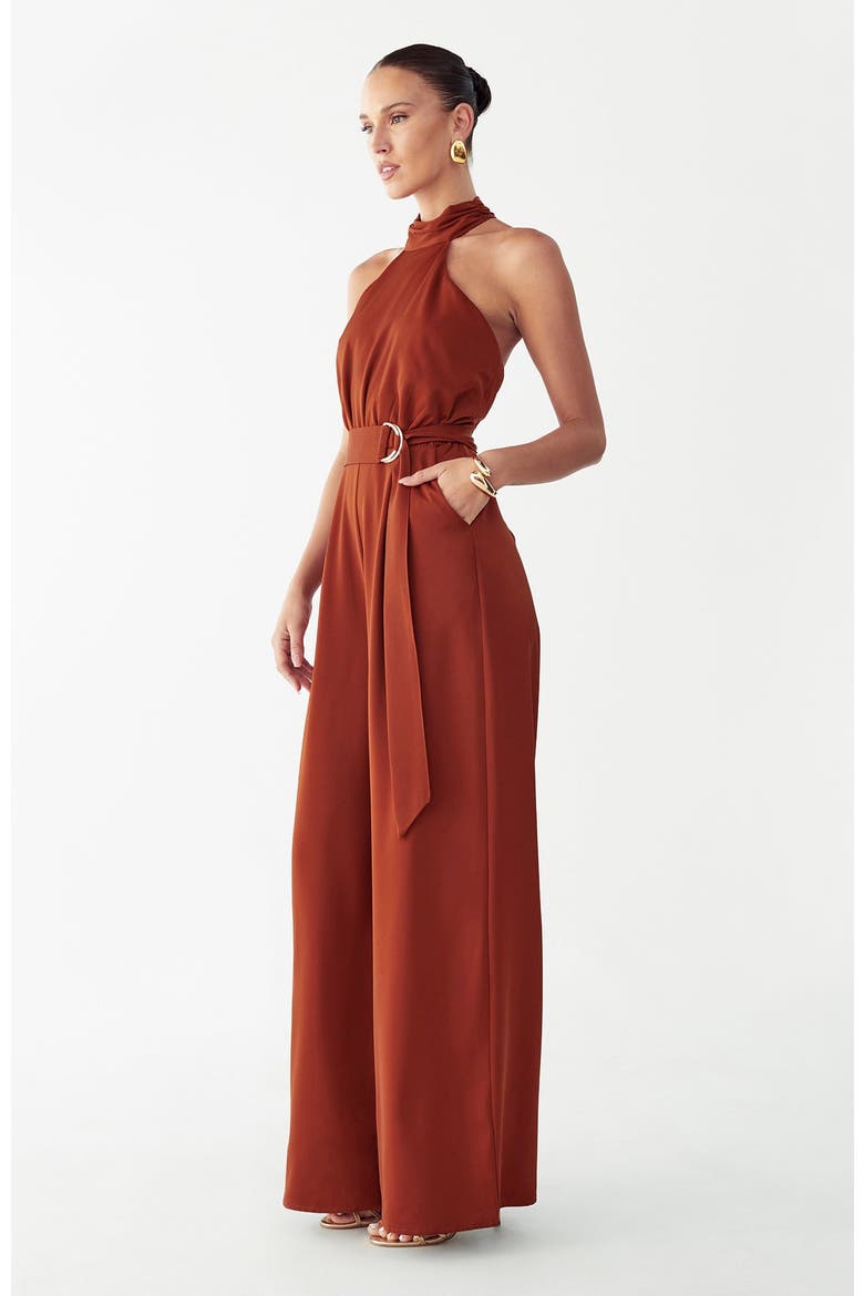Crest Jumpsuit, Alternate, color, Copper