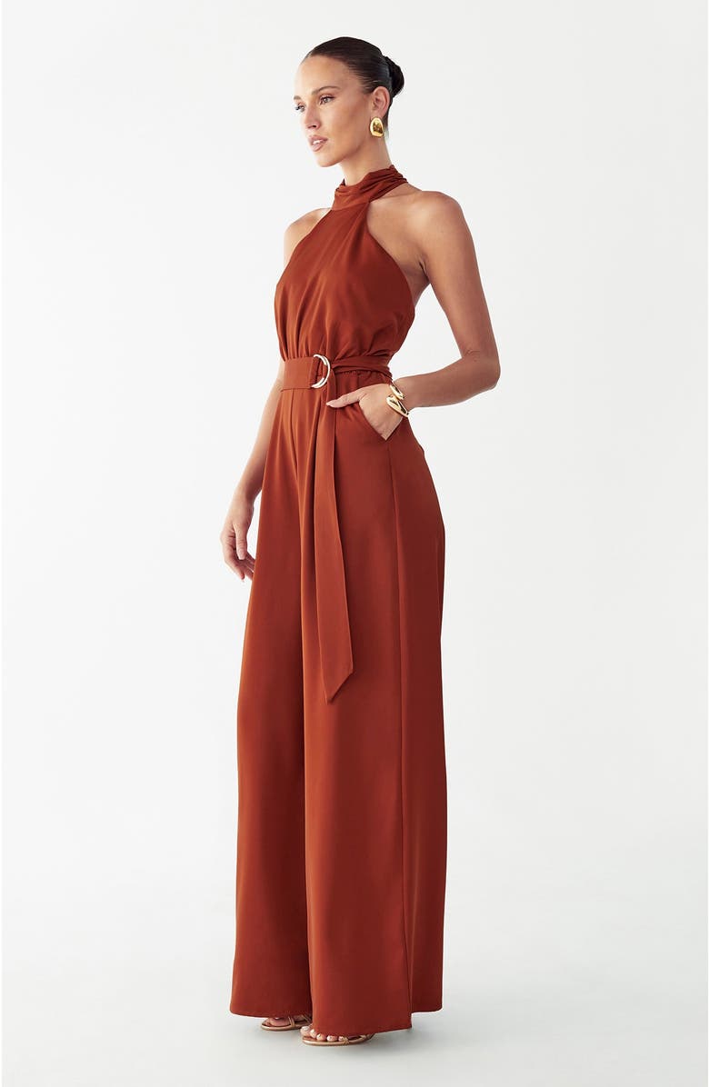 BWLDR Crest Jumpsuit, Alternate, color, Copper