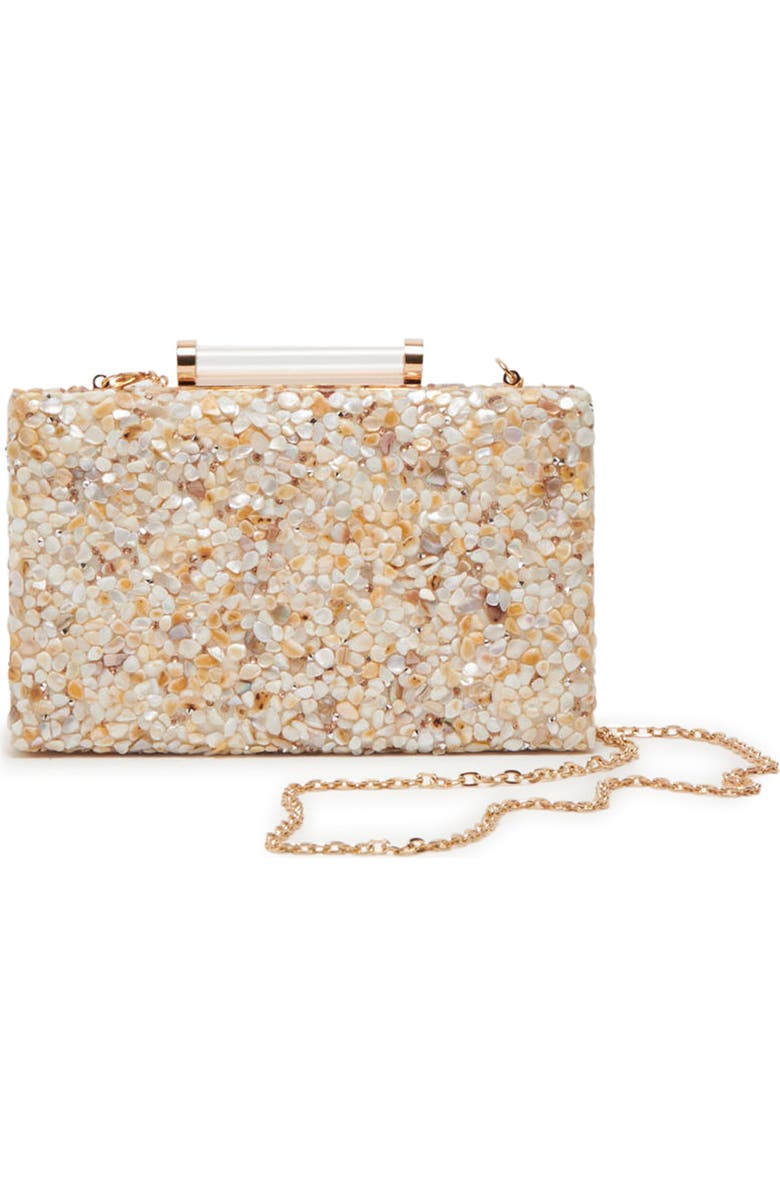 Dolce Vita Rockee Pebble Encrusted Convertible Clutch, Alternate, color,