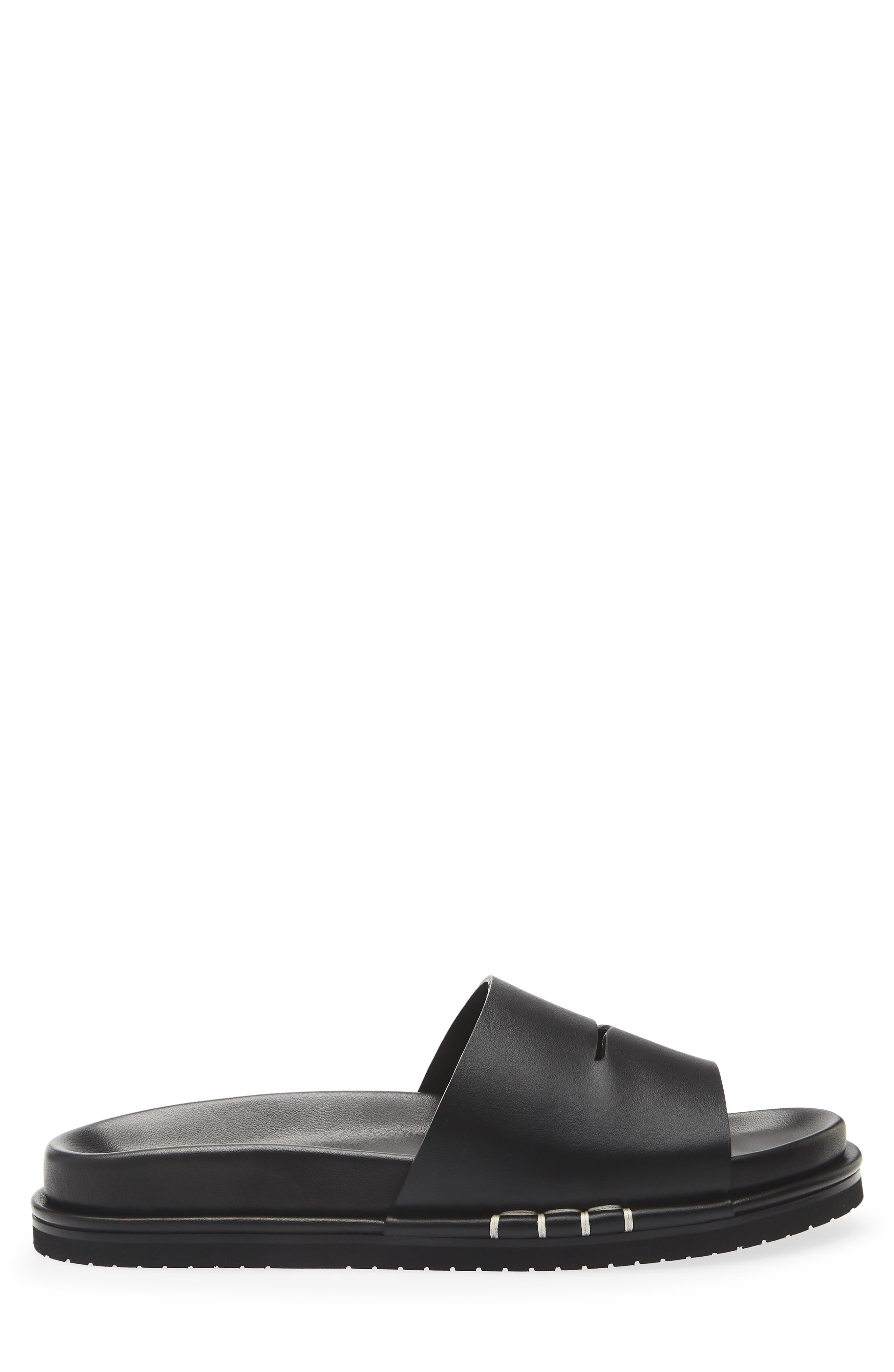 Fussbett Slide Sandal, Alternate, color, BLACK