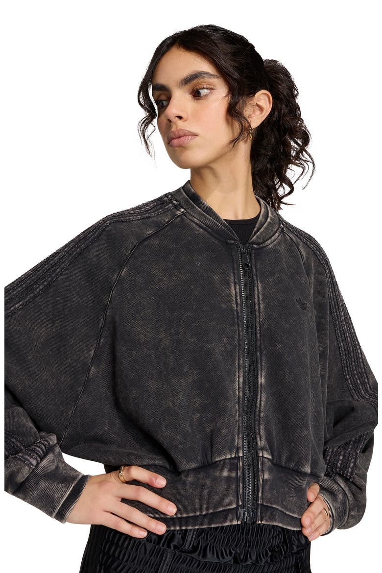 SST Double Layer Track Jacket, Alternate, color, BLACK
