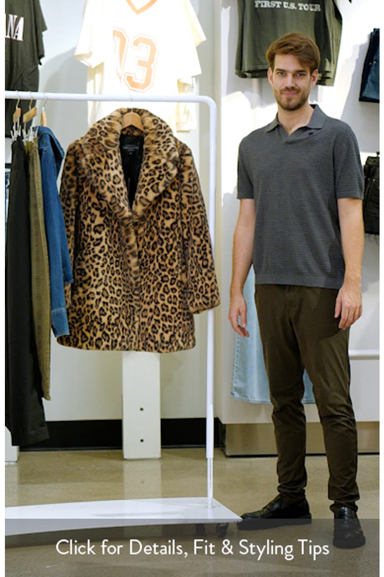 Le Mink Faux Fur Jacket video