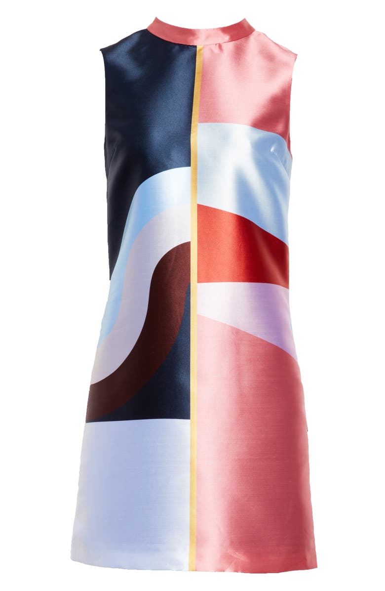 Ted Baker London Niema Colorblock Tunic Dress, Alternate, color, 