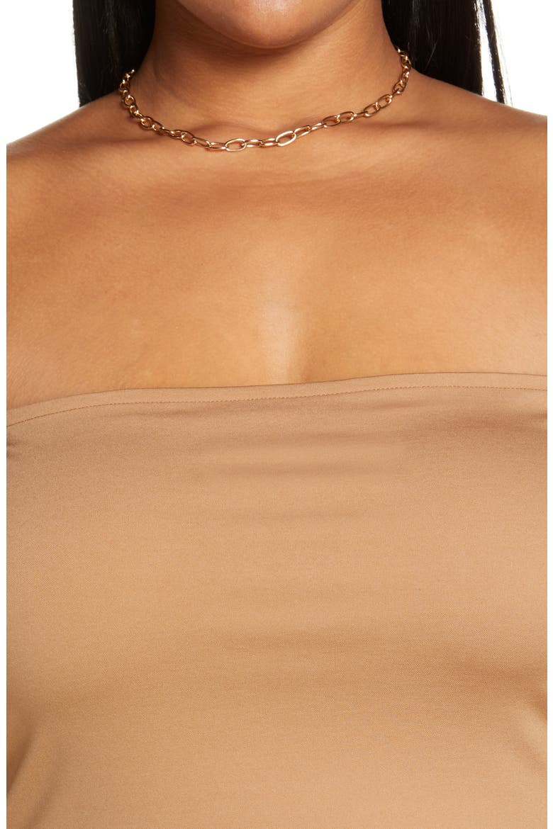 Jersey Tube Top, Alternate, color, TAN SMOKE