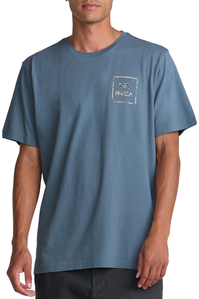 VA all the Way Cotton Graphic T-Shirt, Main, color, VINTAGE NAVY