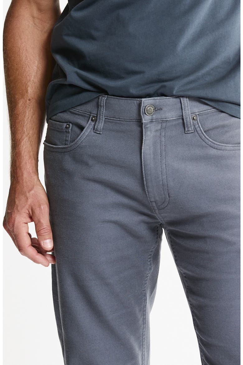Stretch Twill 5-Pocket Pants, Alternate, color, SLATE