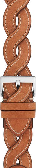 Braided Leather 20mm Apple Watch<sup>®</sup> Watchband