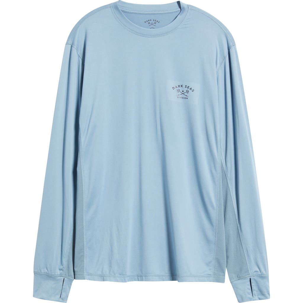 Dark Seas Bimini Long Sleeve T-shirt In Blue