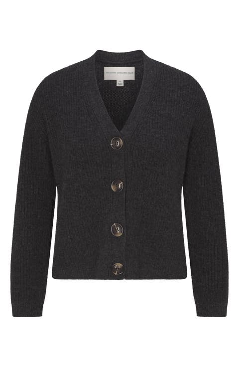 Emily Rib Cashmere Cardigan