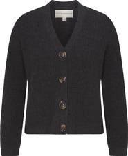 Williams Athletic Club Emily Rib Cashmere Cardigan