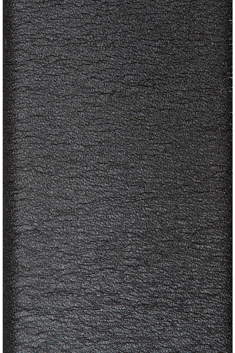 VLOGO Leather Belt, Alternate, color, NERO/ NERO