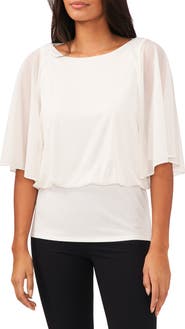 Chaus Banded Blouson Top