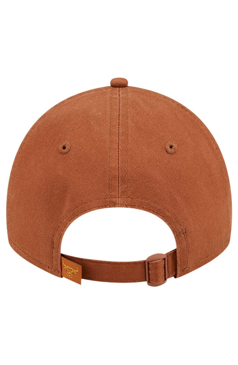 New Era Men's New Era Brown Chicago Bulls Colorpack Tonal 9TWENTY Adjustable Hat, Alternate, color, 