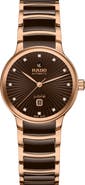 RADO Centrix Automatic Diamond Bracelet Watch, 30.5mm