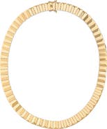 LANA 14k Gold Flash Tile Necklace