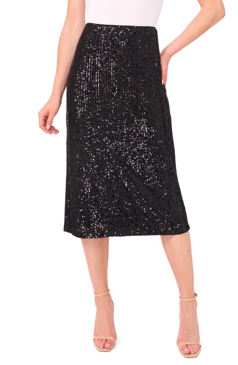 Sequin Pencil Skirt