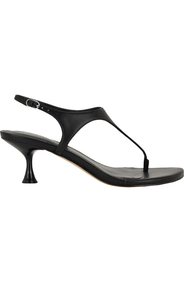 Calvin Klein Portia Ankle Strap Sandal, Alternate, color, Black