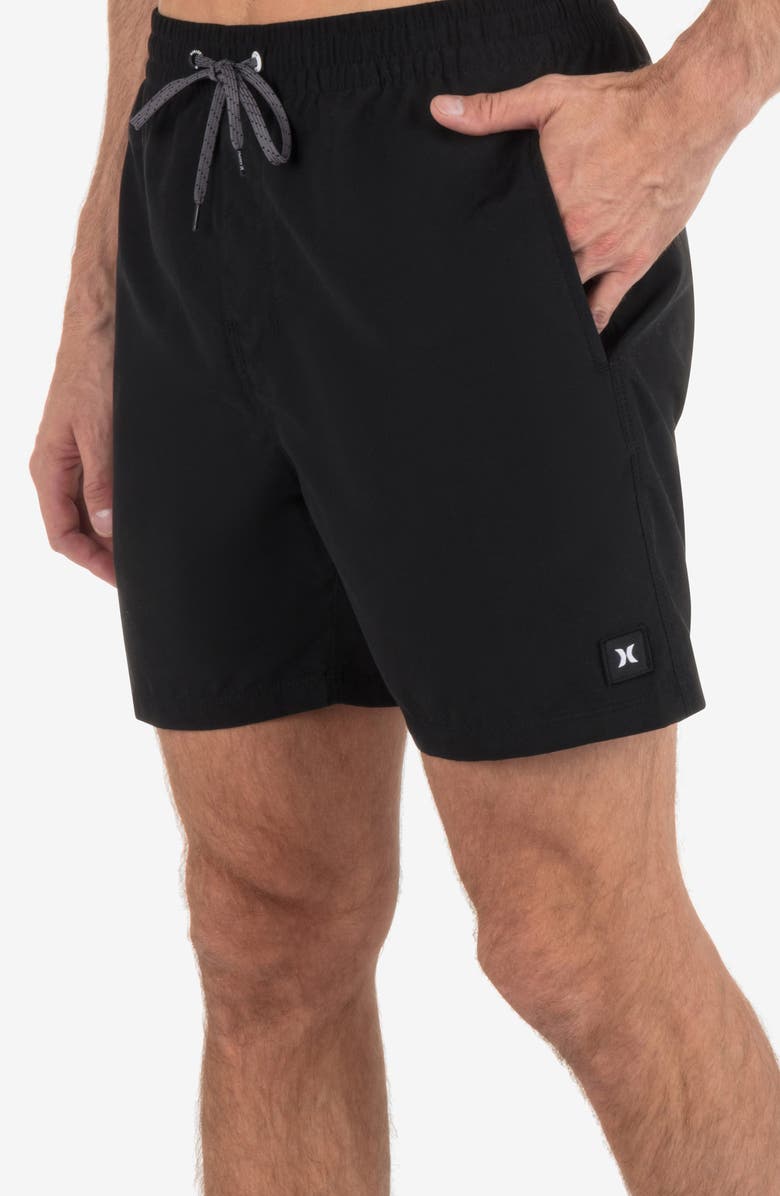 Hurley Icon Balboa Board Shorts, Alternate, color, Black