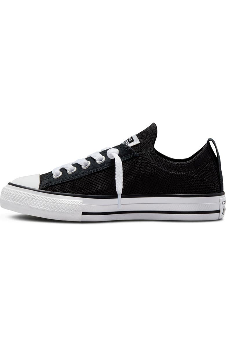 Converse Kids' Chuck Taylor<sup>®</sup> All Star<sup>®</sup> Easy-On Knit Sneaker, Alternate, color, Black