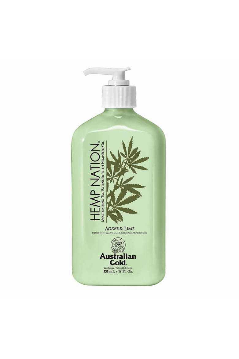 Hemp Nation Agave and Lime Body Lotion 18oz, Alternate, color, None