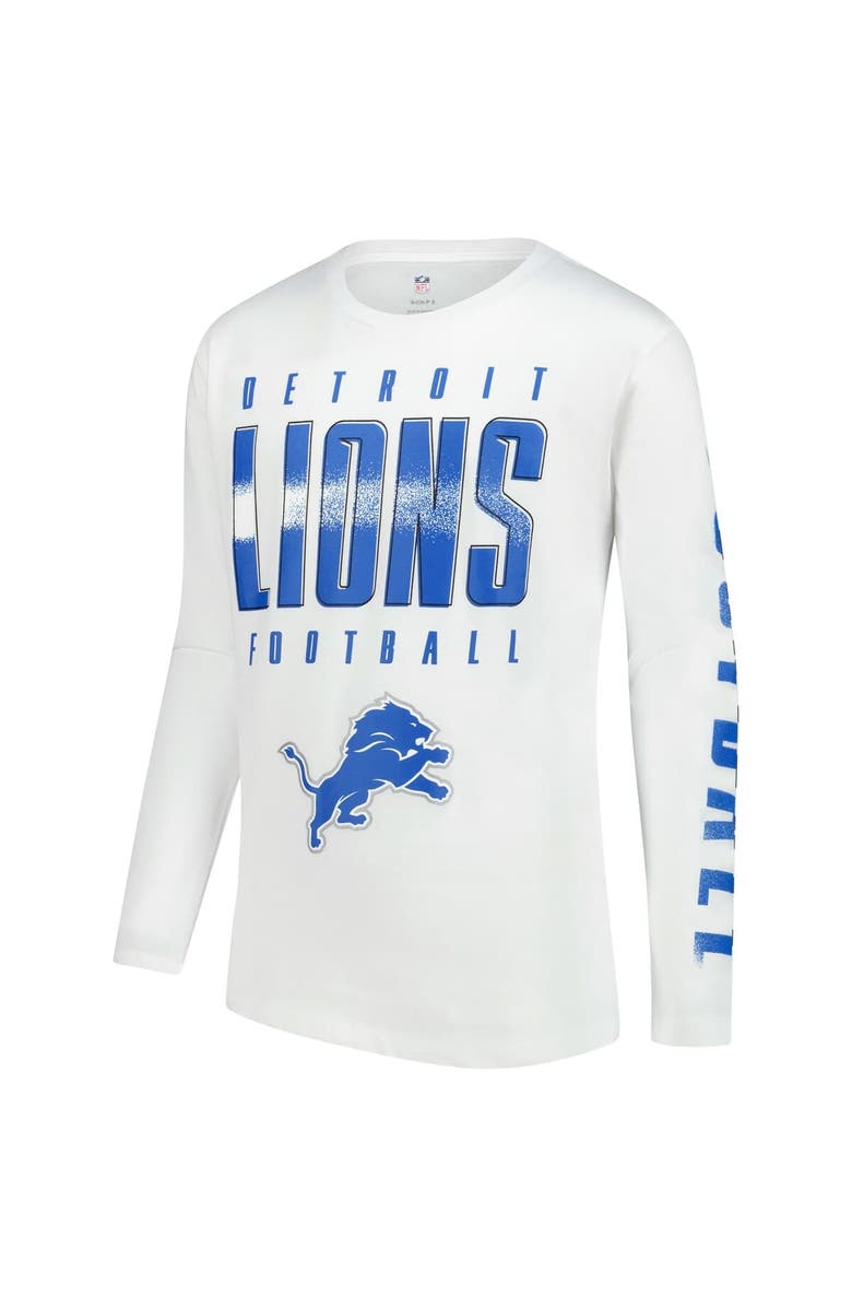 Outerstuff Youth Outerstuff Detroit Lions The Mix Combo T-Shirt Set, Alternate, color, Blue