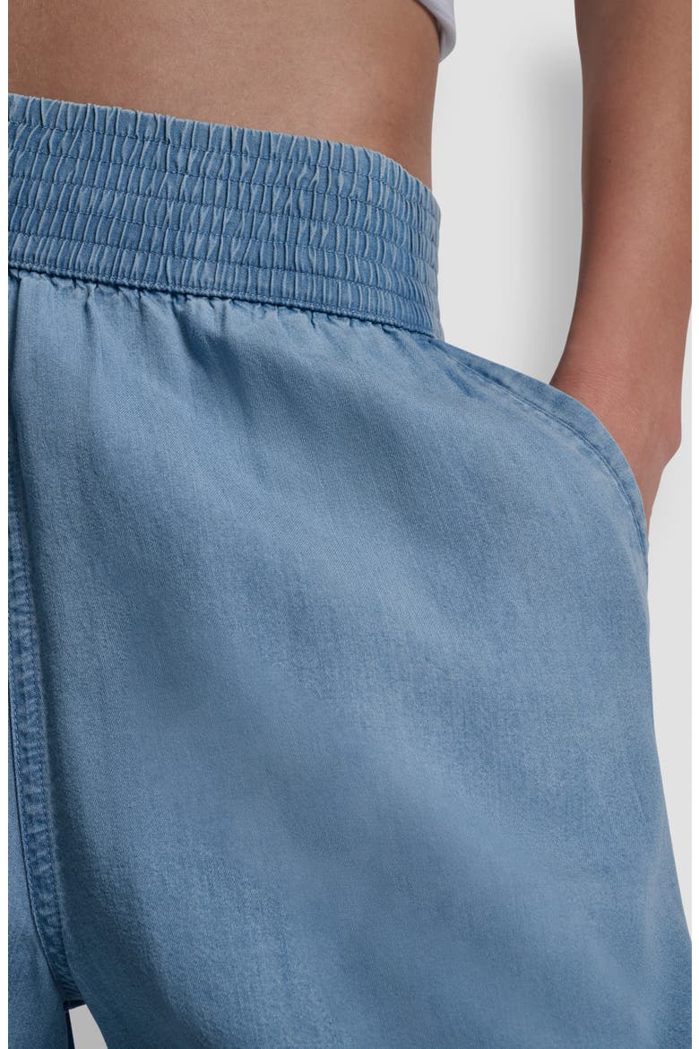 Wide Leg Ankle Crop Pants, Alternate, color, CHAMBRAY