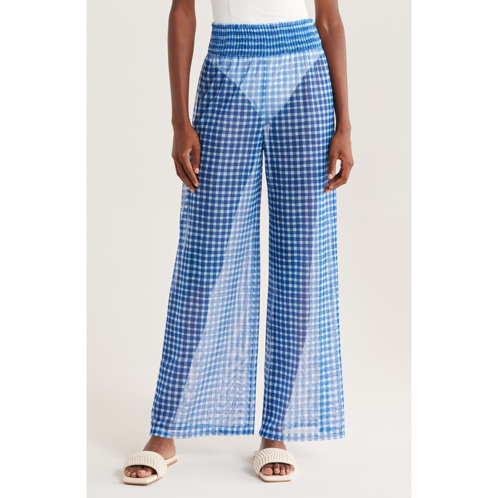 HUTCH HUTCH ELIZA FLORAL COVER-UP PANTS