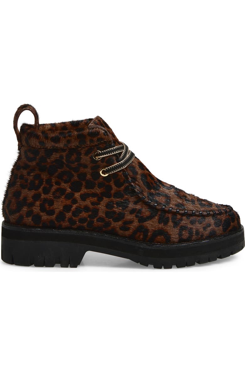 rag & bone Cameron Genuine Calf Hair Lace-up Boot, Alternate, color, Leopard