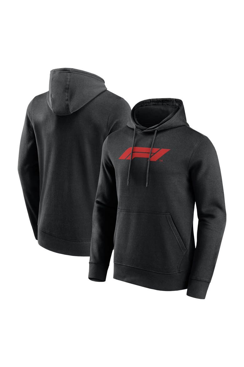 Men's Fanatics Branded Black Formula 1 Merchandise Primary Logo Pullover Hoodie, Alternate, color, Black