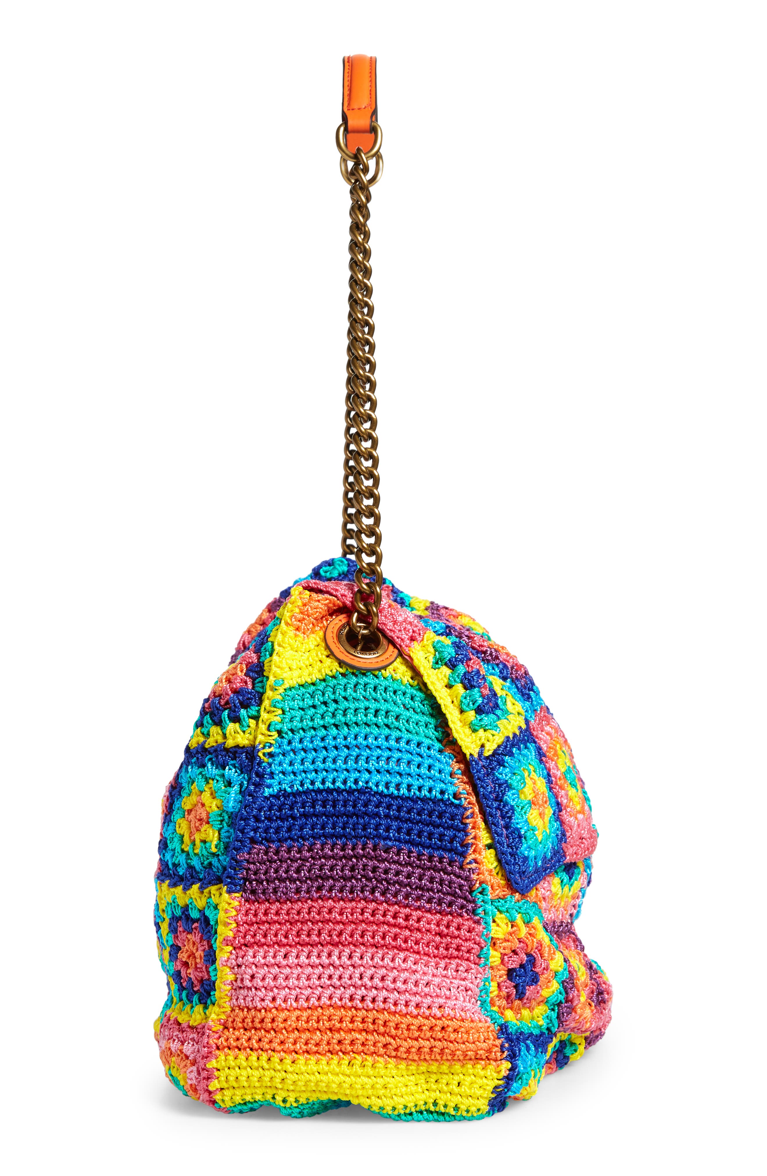 Kurt Geiger London XXL Kensington Crochet Shoulder Bag, Alternate, color, 