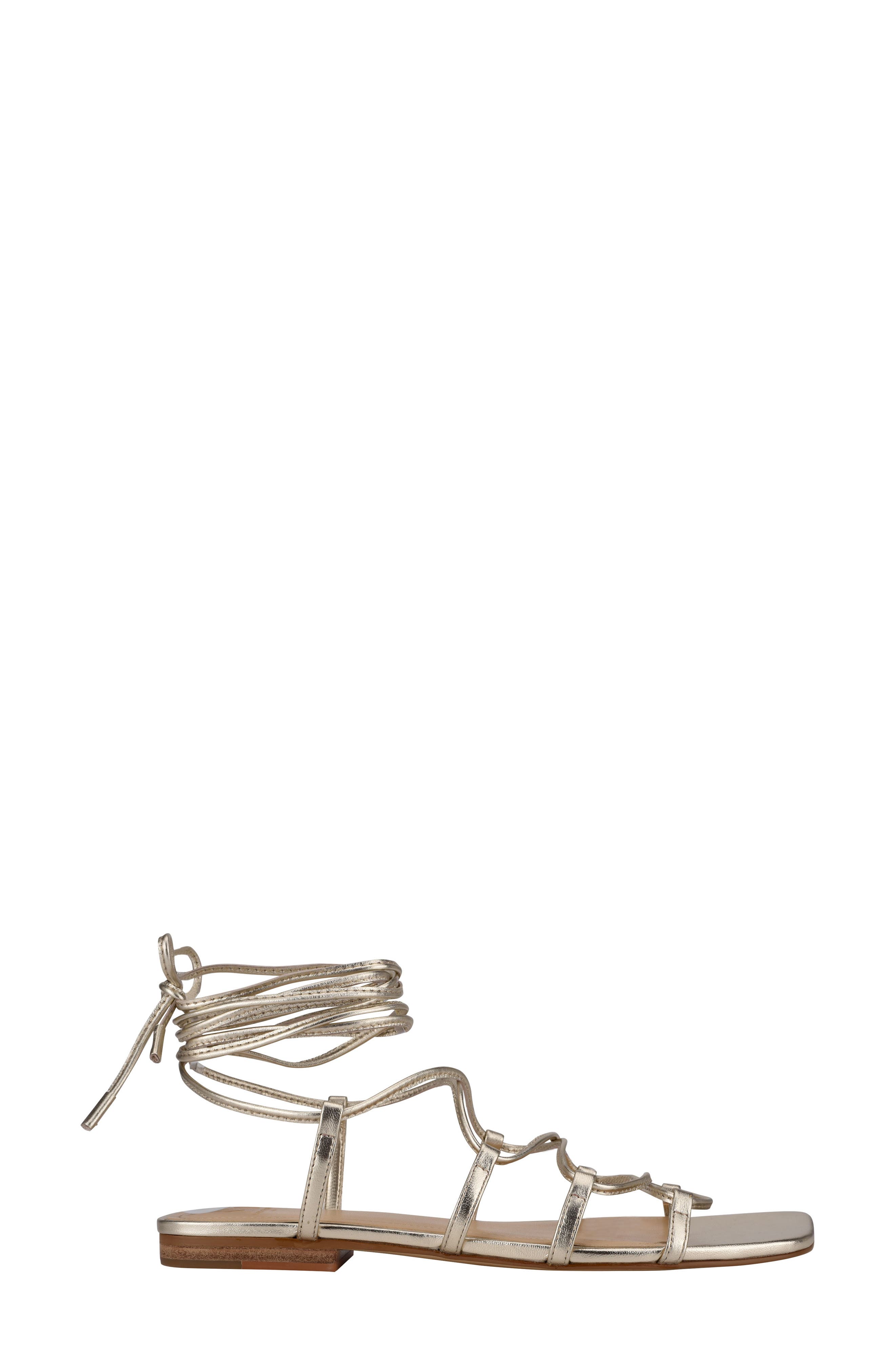 Mahalia Strappy Sandal, Alternate, color, PLATINO