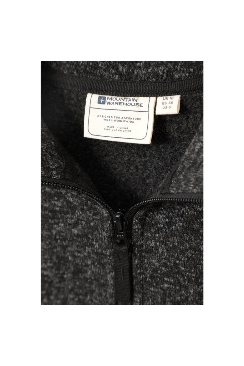 Idris Panelled Fleece Jacket, Alternate, color, Black