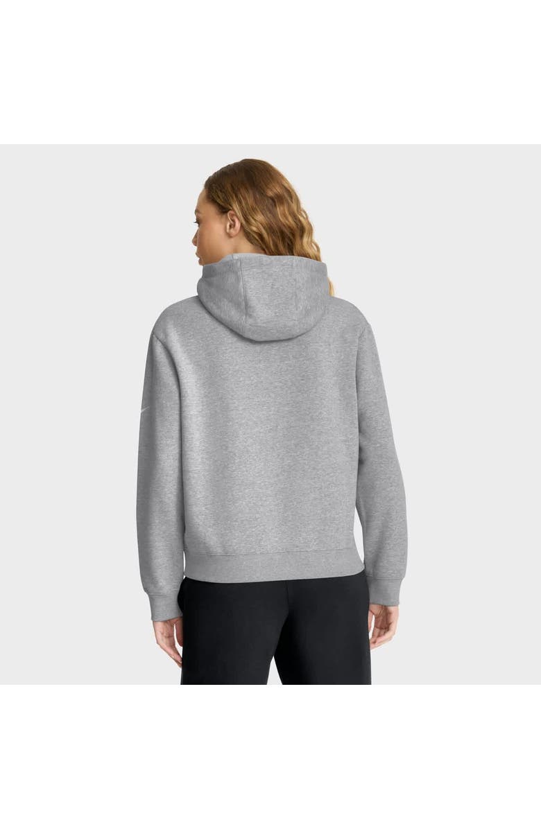 Nike Women
s Nike Heather Gray New England Patriots Club Fleece Pullover Hoodie, Alternate, color, Heather Gray