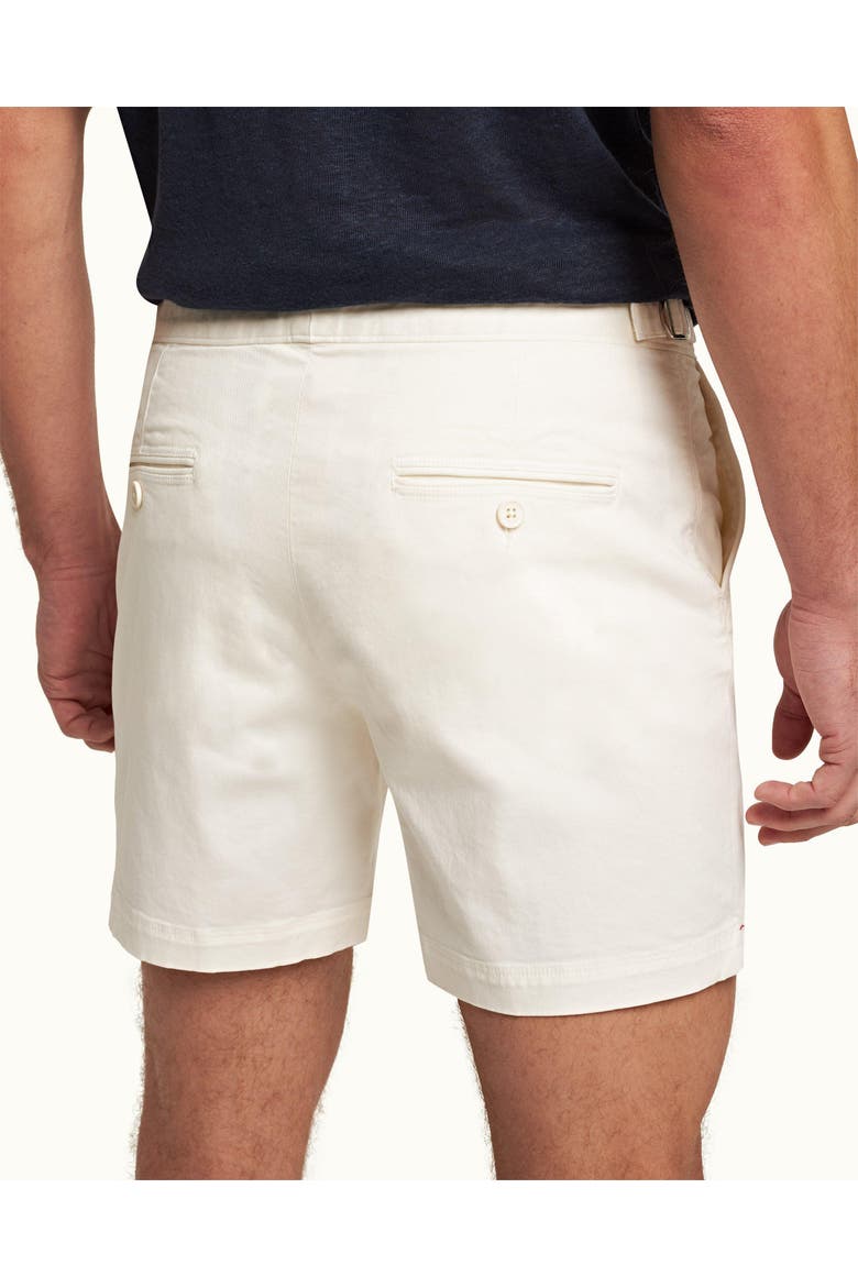 Bulldog Stretch-Cotton Mid-Length Stretch-Cotton Shorts, Alternate, color, SEA MIST