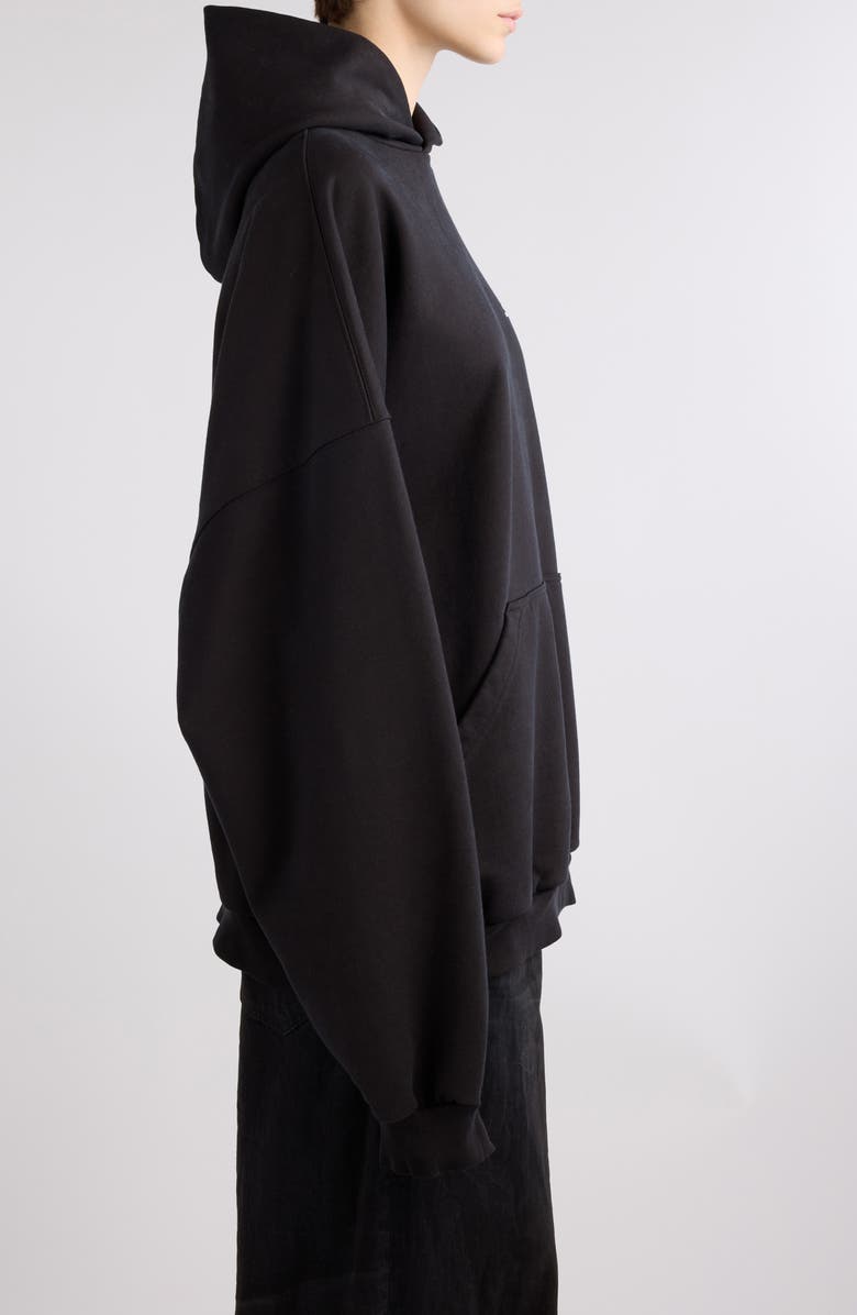 Balenciaga Gender Inclusive Oversize Beverly Hills Logo Cotton Hoodie, Alternate, color, 