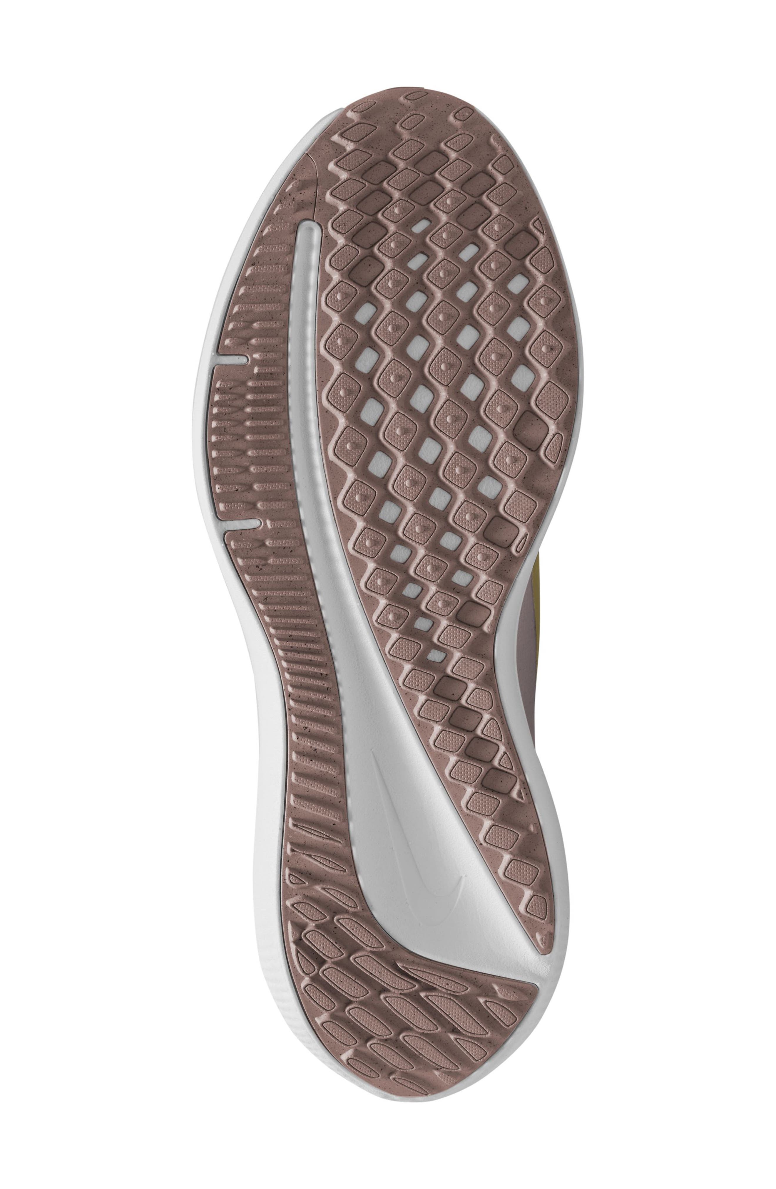 Nike Air Winflo 10 Running Shoe, Alternate, color, Platinum Violet/ Moss/ White