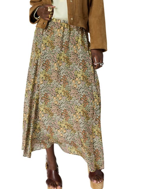 Jasmyne Floral Maxi Skirt