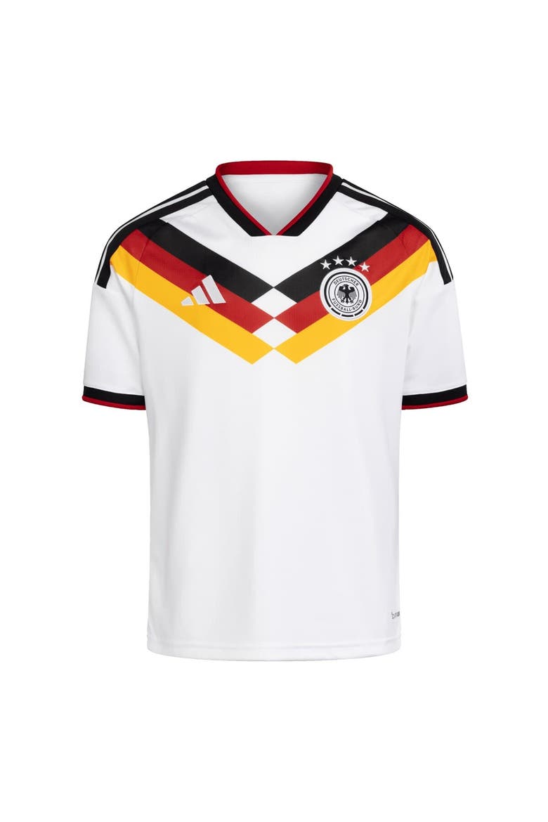 Youth adidas  White Germany National Team FIFA x World Cup 2026 Home Replica Jersey, Alternate, color, White