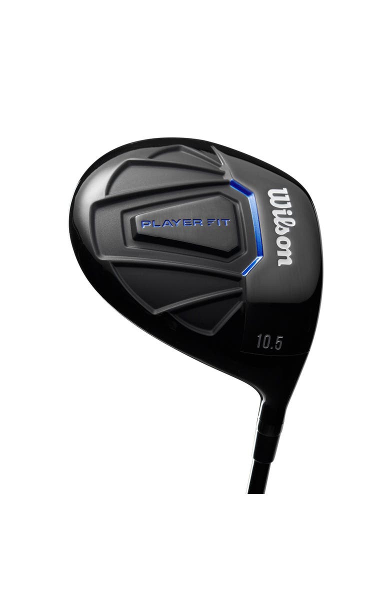 WILSON Player Fit Mens Right Hand Graphite Complete Cart Golf Set - Standard / Regular, Alternate, color, Black/Blue/White