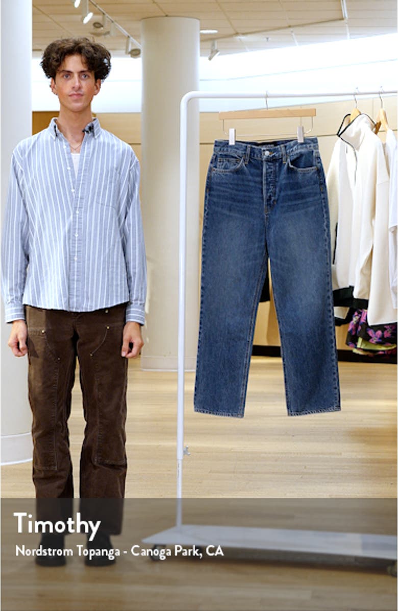 Daniela High Waist Straight Leg Ankle Jeans, sales video thumbnail