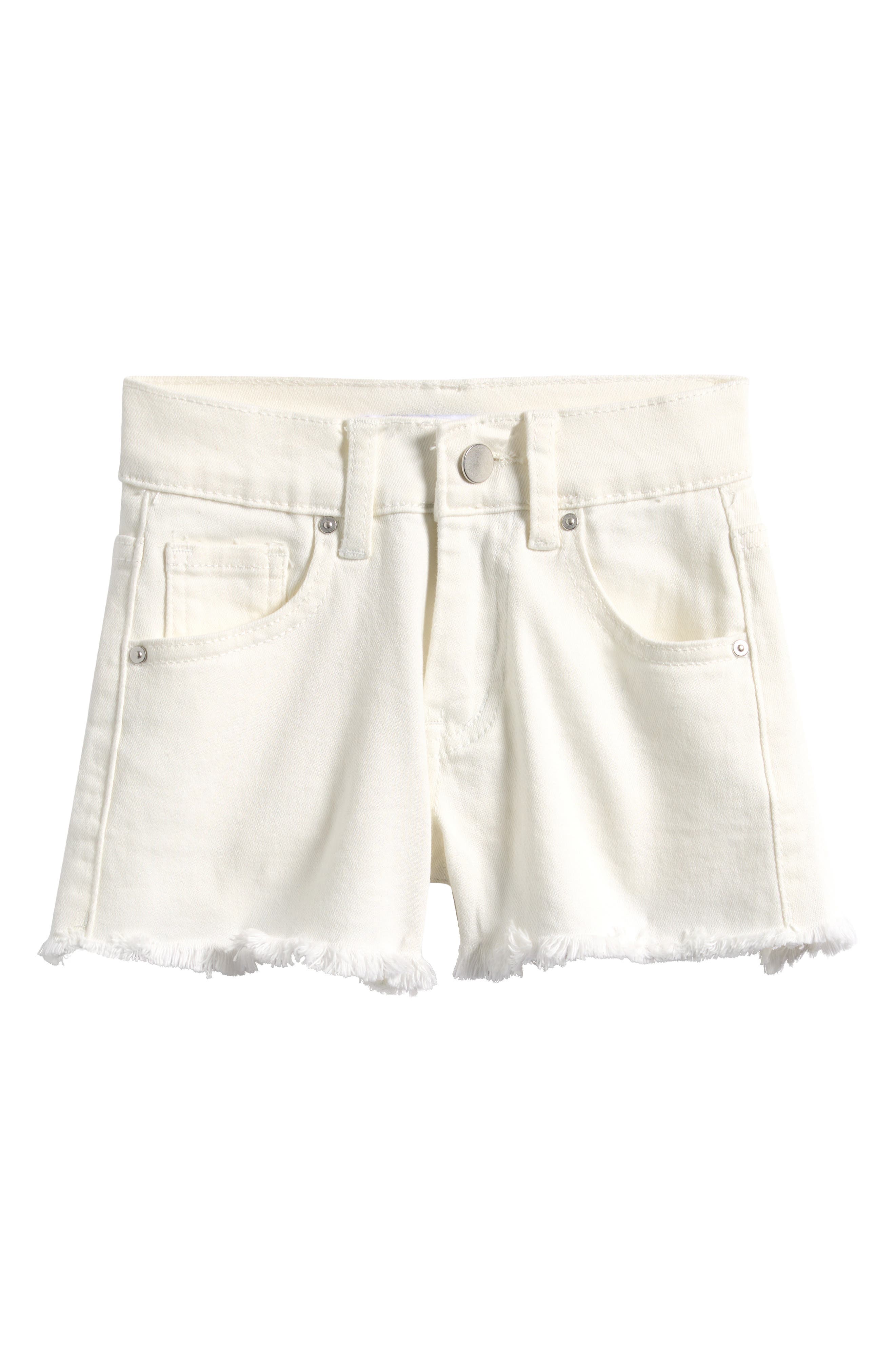 Vintage Havana Kids' Frayed Hem Denim Shorts