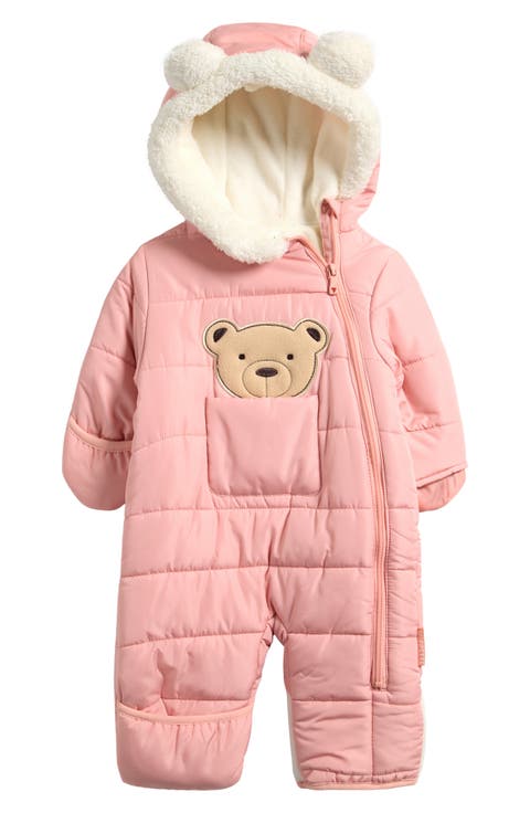 Faux Fur Trim Quilted Pram (Baby)