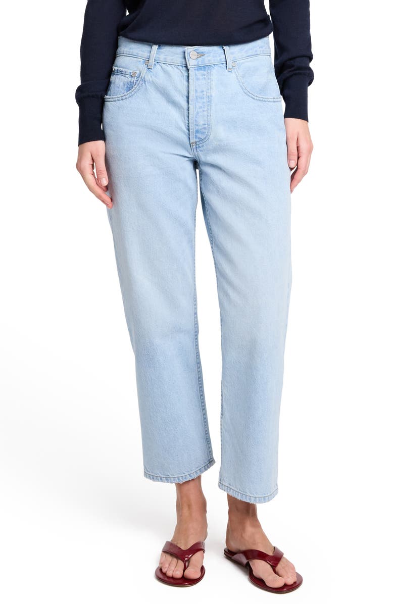 TWP Crop Jeans, Main, color, Antwerp