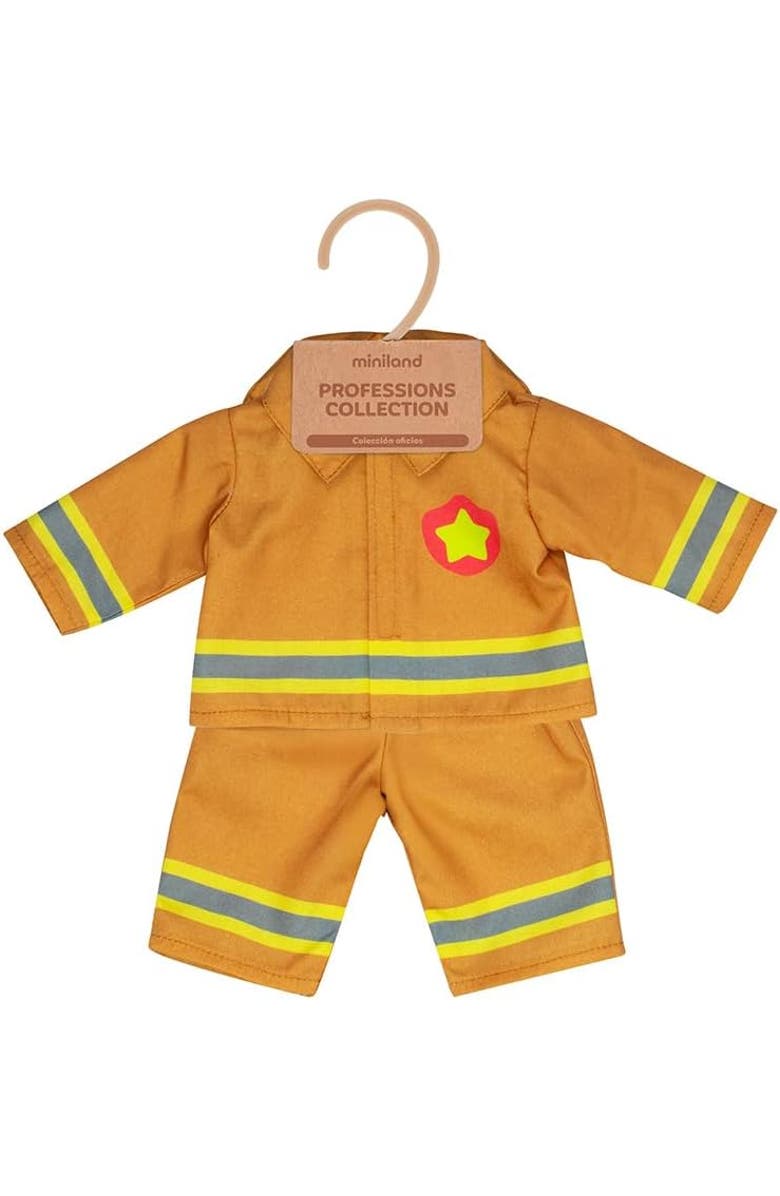 Miniland Firefighter Doll Set 15", Alternate, color, 