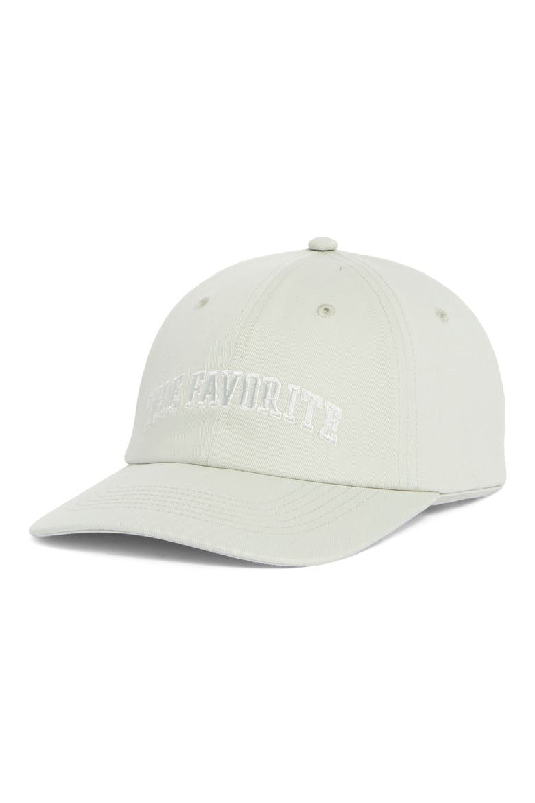 The Favorite Adjustable Baseball Cap, Main, color, LIGHT SAGE