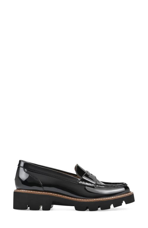White Mountain Footwear Gunner Lug Sole Platform Penny Loafer